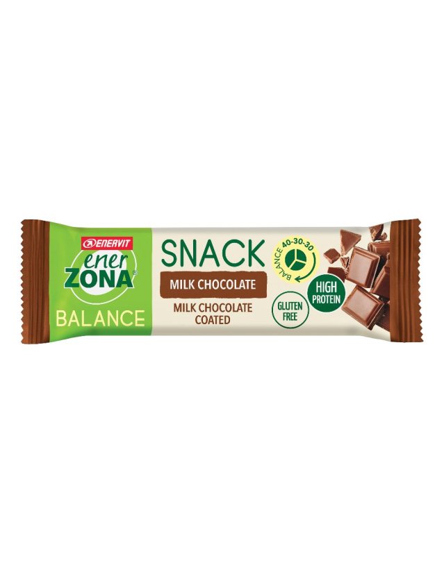 ENERZONA SNACK MILK CHOCO 33G