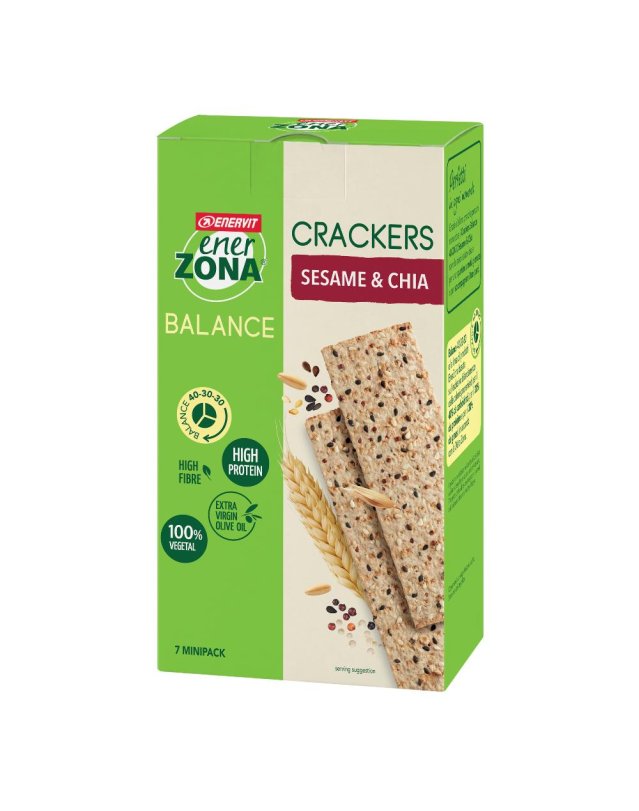 ENERZONA CRACKERS SES&CHIA175G