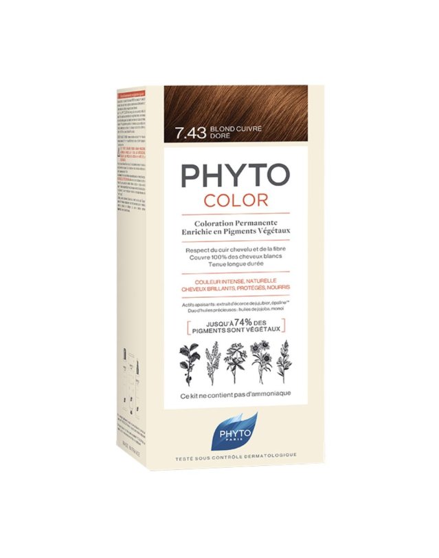 PHYTOCOLOR 7,43 BIONDO RAM DOR<