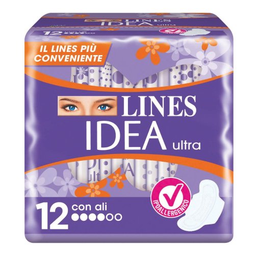 Lines Cotone 8pz Ali Notte Fater