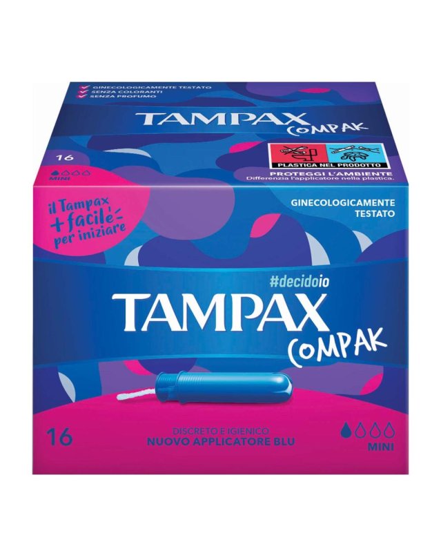 TAMPAX COMPAK Mini 16 Tamp.