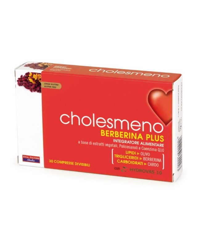 CHOLESMENO BERBERINA PLUS 30CPR CHOLESMENO BERBERINA PLUS 30CPR