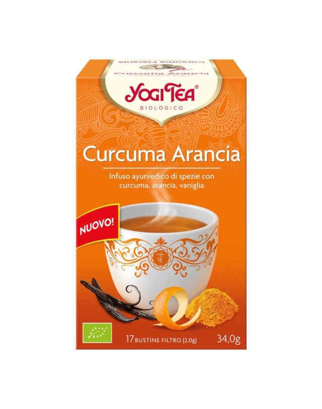 YOGI TEA CURCUMA ARANCIA 34G