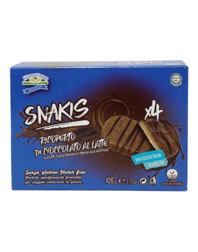 HAPPY FARM Snakis Nocciola104g