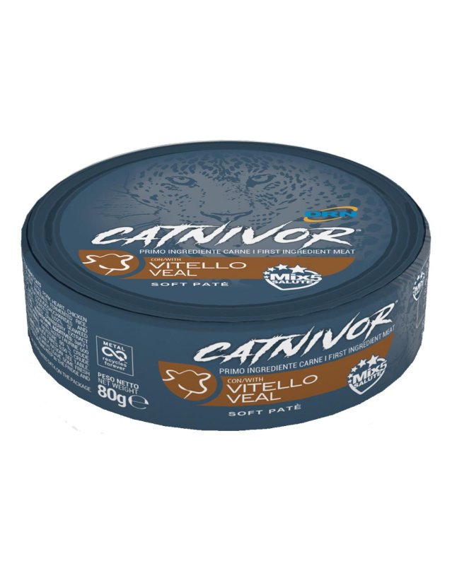 V CATNIVOR VITELLO 80GR UMIDO GA