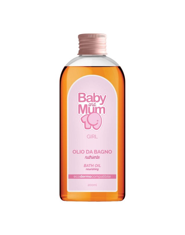 BABYANDMUM OLIO BAGN GIRL200ML