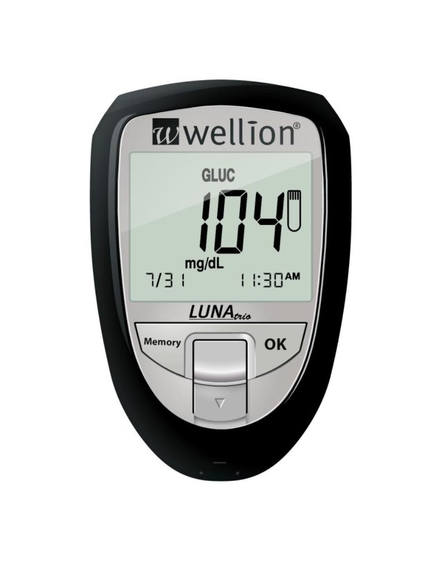 WELLION LUNA TRIO NERO KIT