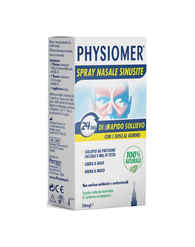 PHYSIOMER Spy Nas.Sinusite50mg