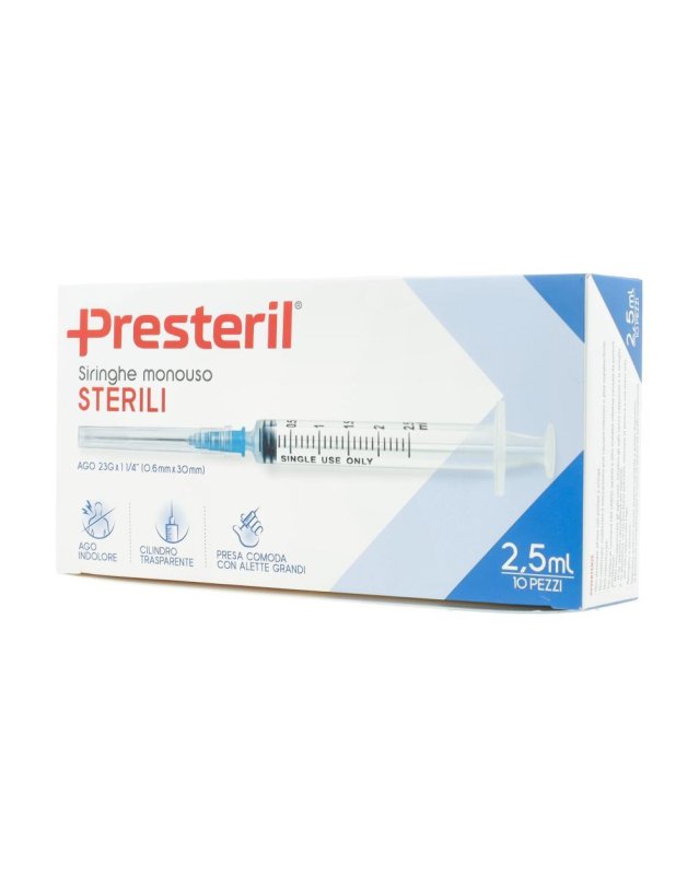 MEDIPRESTERIL SIRINGA 2,5ML MEDIPRESTERIL SIRINGA 2,5ML