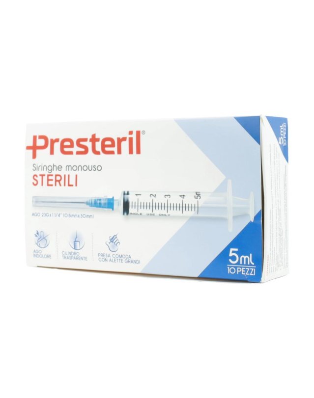 SIR. 5ml 23g 10pz MEDIPREST.