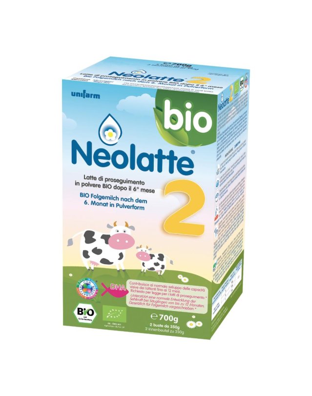 Neolatte 1 Bio Ara DHA ARA - Latte in Polvere per i primi mesi - 2 buste da  350g