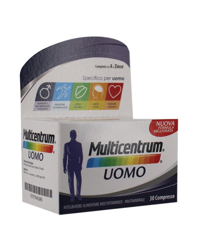 MULTICENTRUM UOMO 30CPR GMM