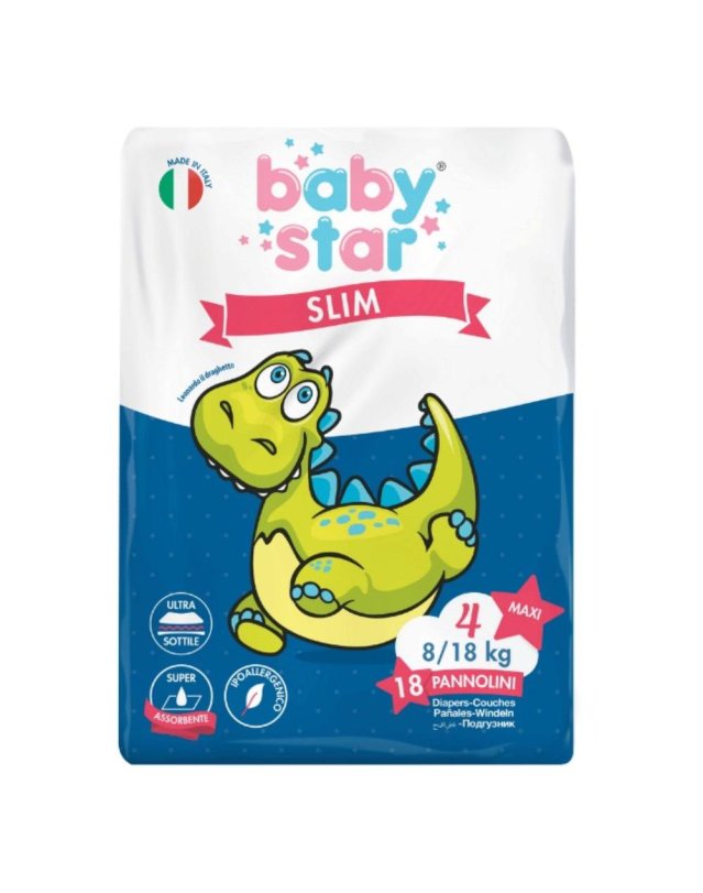 BABYSTAR SLIM 8/18KG T4 MX18PZ BABYSTAR SLIM 8/18KG T4 MX18PZ