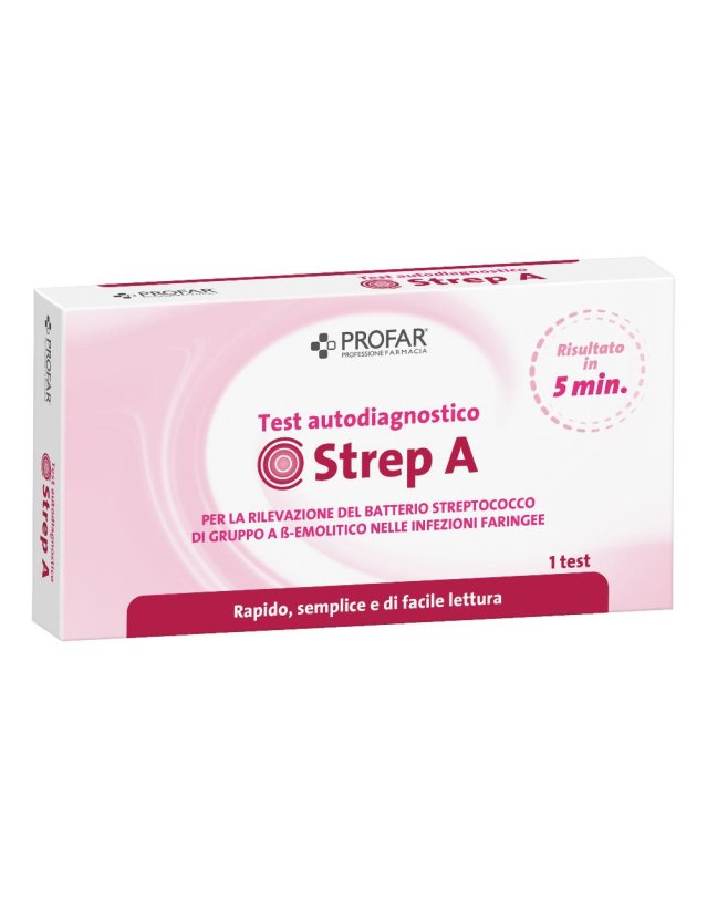 PROFAR TEST STREPTOCOCCO 1PZ