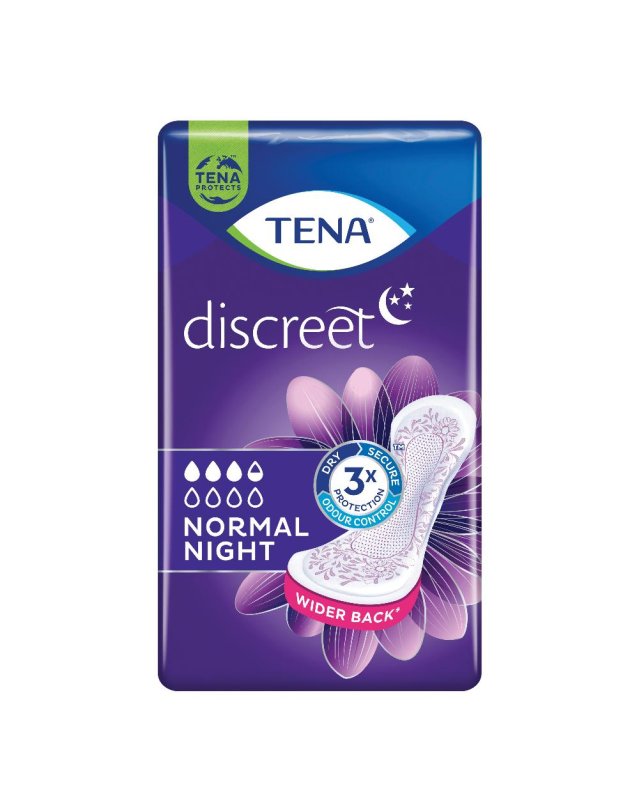 TENA DISCREET NORMAL NIGHT10PZ