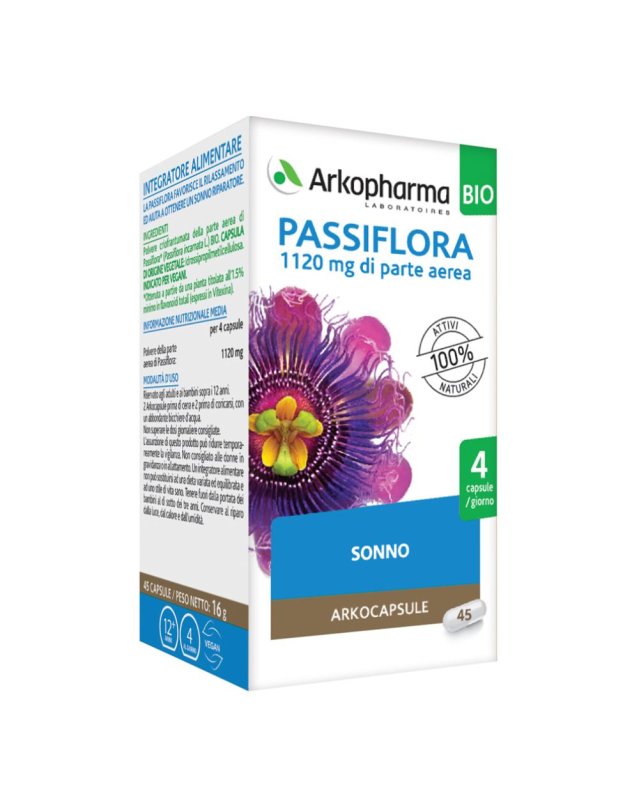 ARKOCAPSULE PASSIFLORA 45CPS BIO