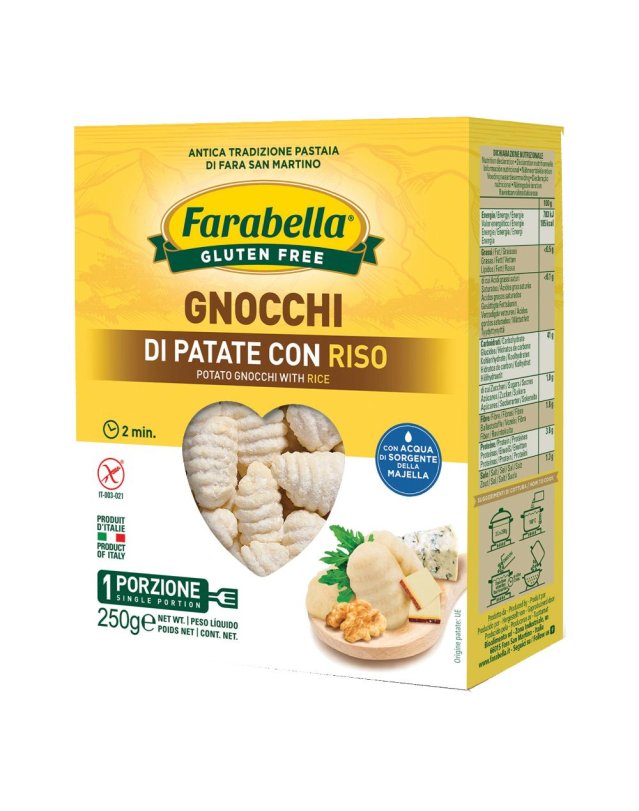 FARABELLA GNOCCHI PAT C/RISO