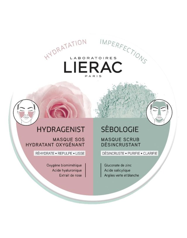 LIERAC Mono Mask Hydra+Sebolog