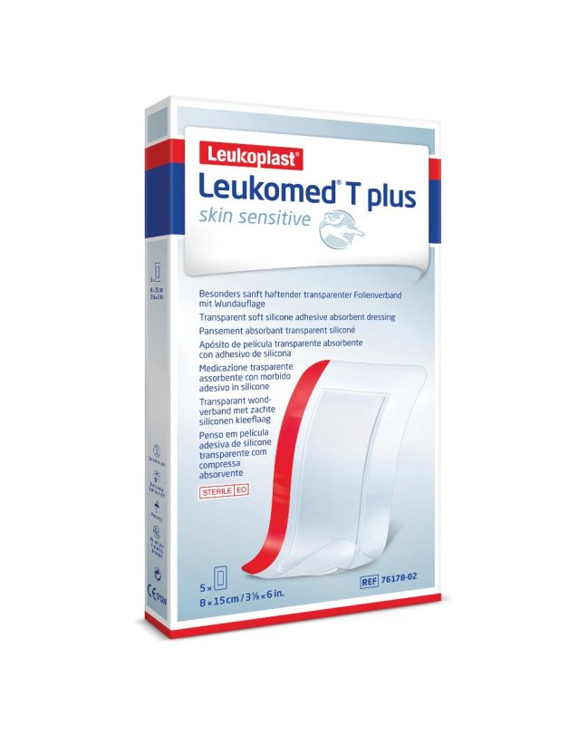 LEUKOMED T*Plus S&S 5Med.8x15