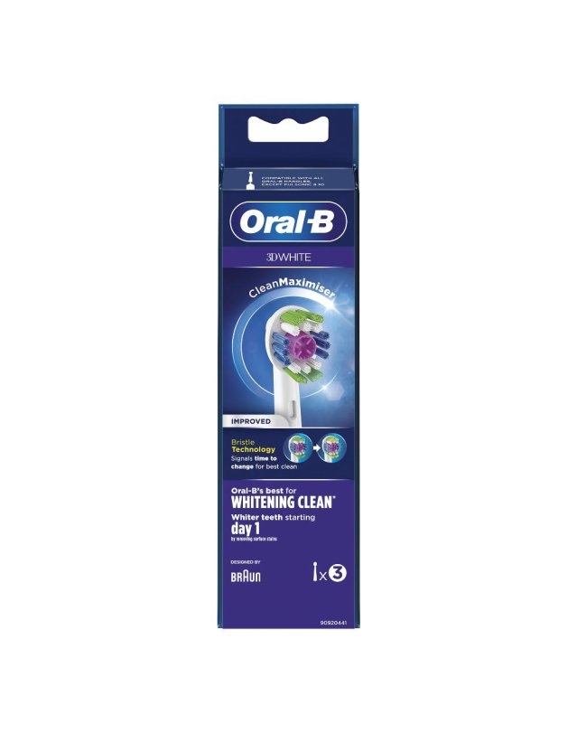 ORALB REFILL EB-18-3 3D WHITE