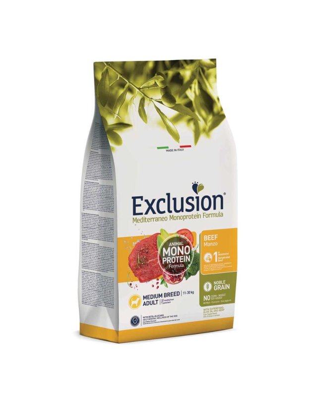 V EXCLUSION M ADULT BEEF M12KG