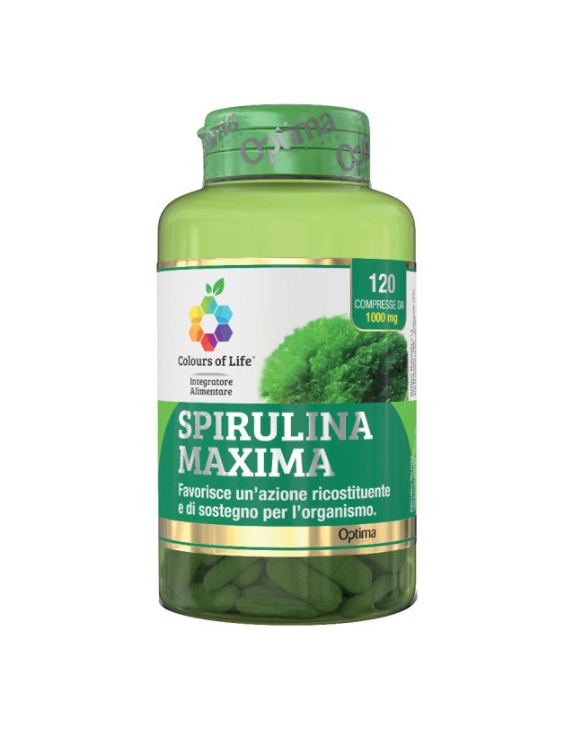 OPTIMA Spirulina Maxima 120Cpr