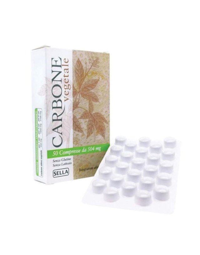 CARBONE VEGETALE 50CPR SELLA CARBONE VEGETALE 50CPR SELLA