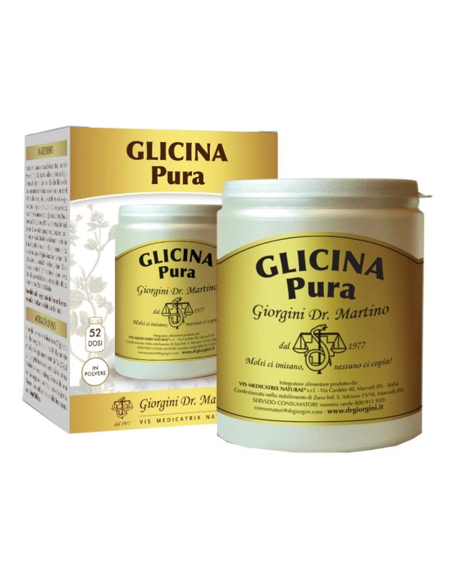 GLICINA PURA POLVERE SOLUB250G