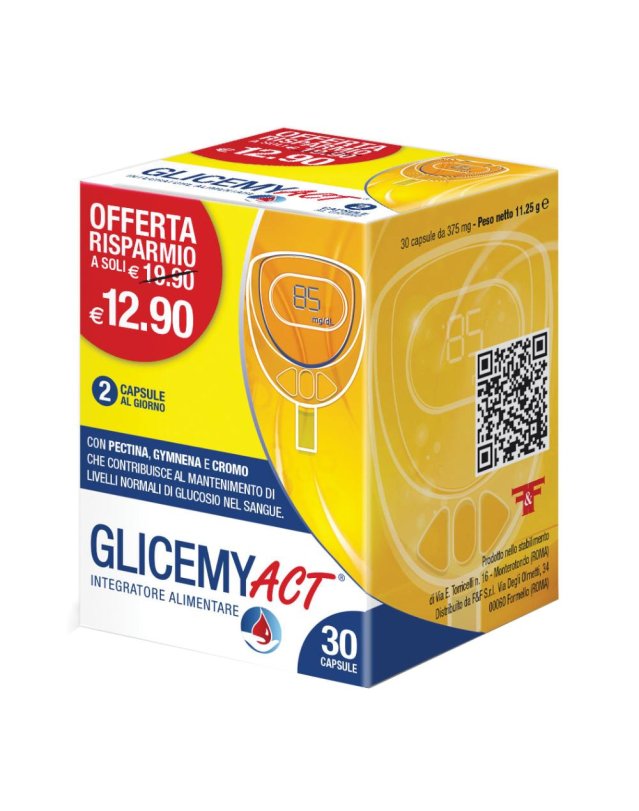 GLICEMY ACT 30CPS