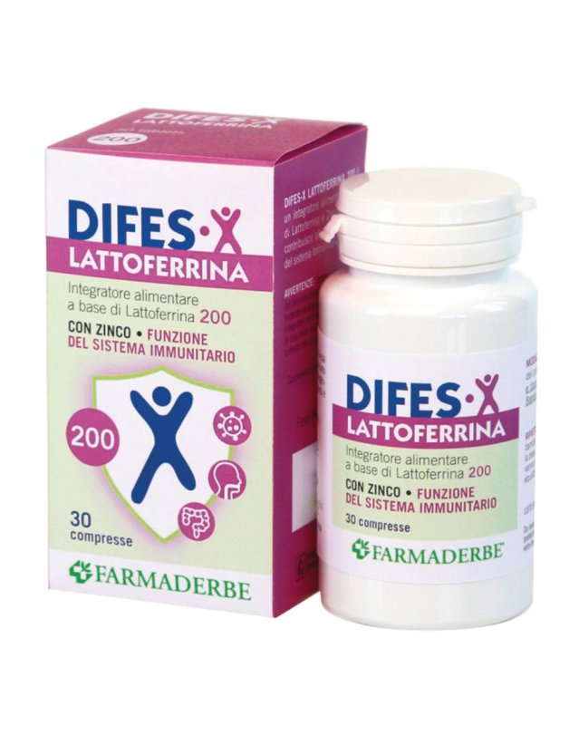 DIFES-X LATTOFERRINA 200 30CPR