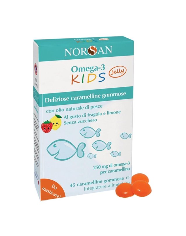 NORSAN OMEGA 3 KIDS CARAMELLIN