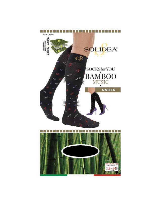 SOCKS FY Bamboo Music Blu 2-M