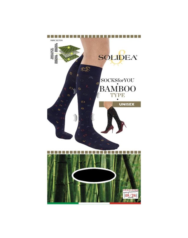 SOCKS FY Bamboo Type Blu 2-M