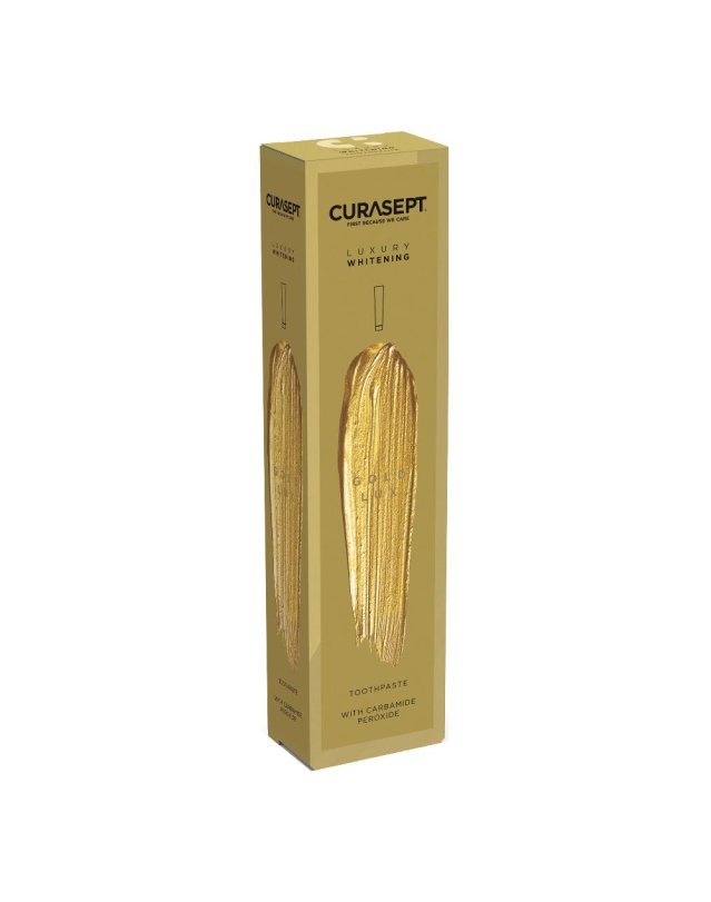 CURASEPT GOLD LUXURY WHITE75ML