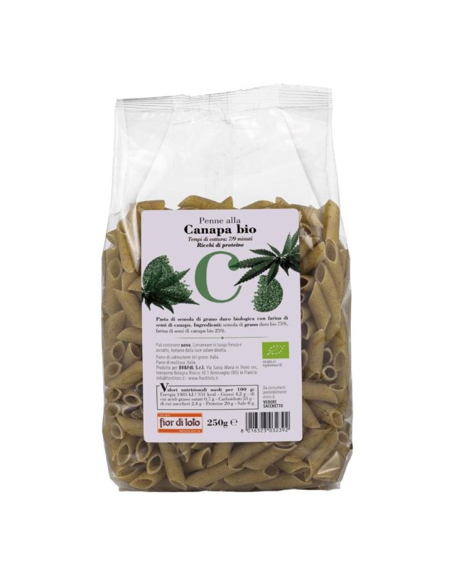 FIOR DI LOTO PENNE CANAPA 250G