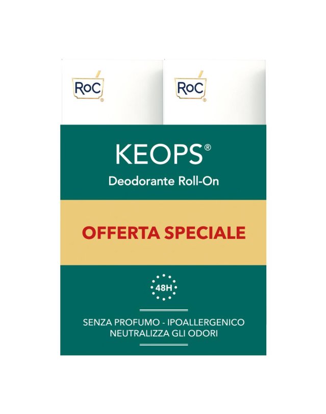 ROC KEOPS DEO ROLL ON 2X30ML