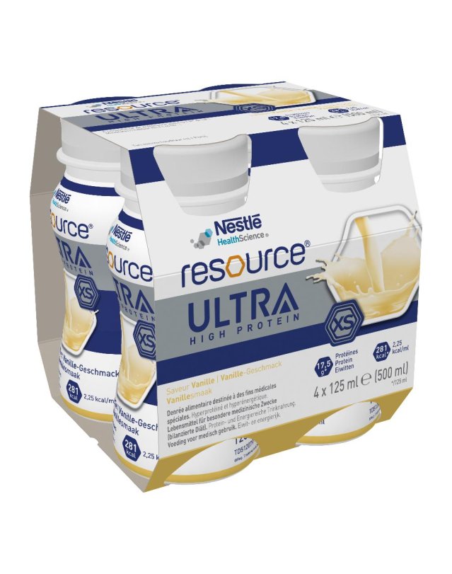 RESOURCE ULTRA VANIGLIA4X125ML