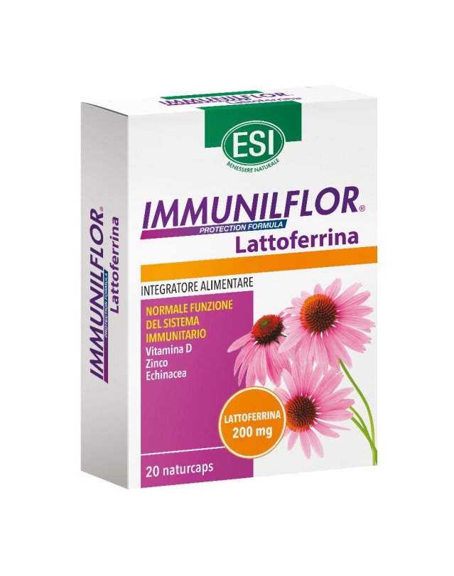 Esi Immunilflor Lattoferrina 20 capsule - integratore per le difese immunitarie