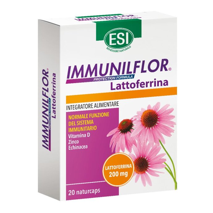 Esi Immunilflor Lattoferrina 20 capsule - integratore per le difese immunitarie