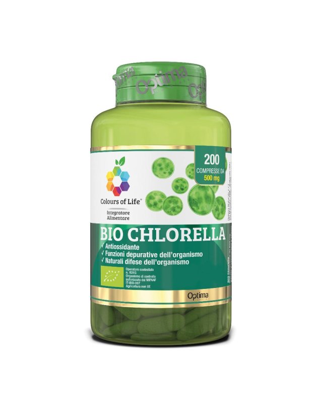 Bio Chlorella 200 Cpr Colours