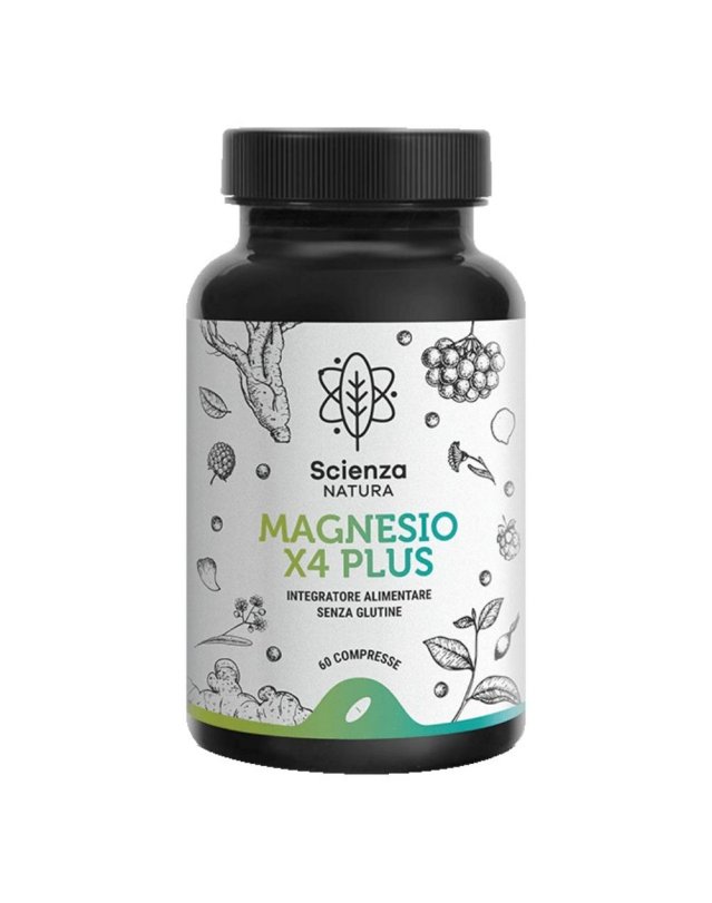 MAGNESIO X4 PLUS 60CPR MAGNESIO X4 PLUS 60CPR