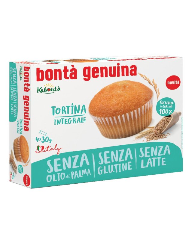 KEBONTA'Tortina Integrale 120g