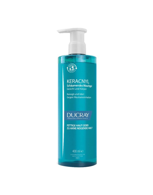 Ducray Keracnyl Gel Detergente Pelle Grassa 400ml