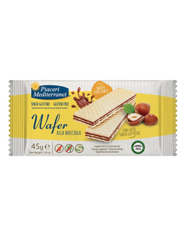 PIACERI MED.Wafer Nocciola 45g