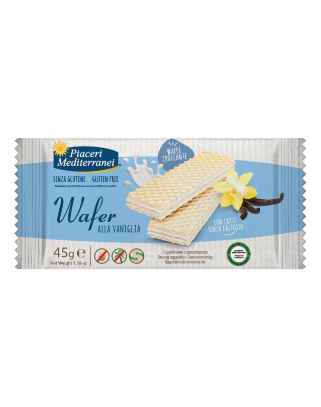 PIACERI MED.Wafer Vaniglia 45g