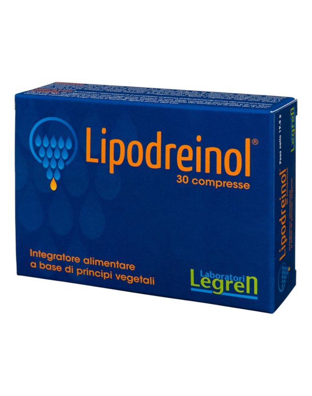 LIPODREINOL 30CPR