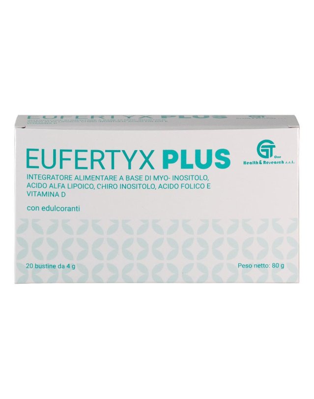 GT ONE HEALTH Eufertyx Plus 20 Bustine GT ONE HEALTH Eufertyx Plus 20 Bustine