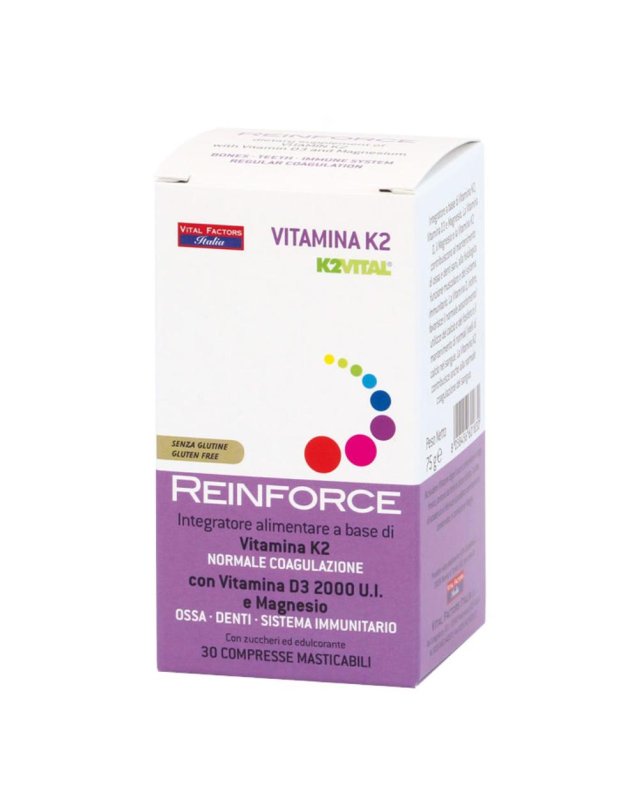 REINFORCE VITAMINA K2 30CPR REINFORCE VITAMINA K2 30CPR