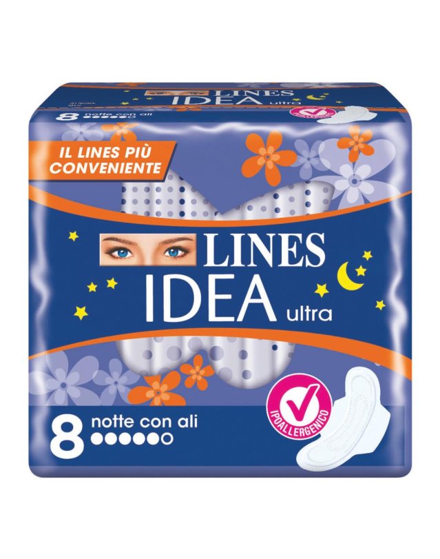 LINES IDEA ULTRA NOTTE ALI 8PZ