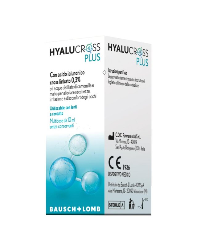 Hyalucross Plus Gocce Oculari 10ml